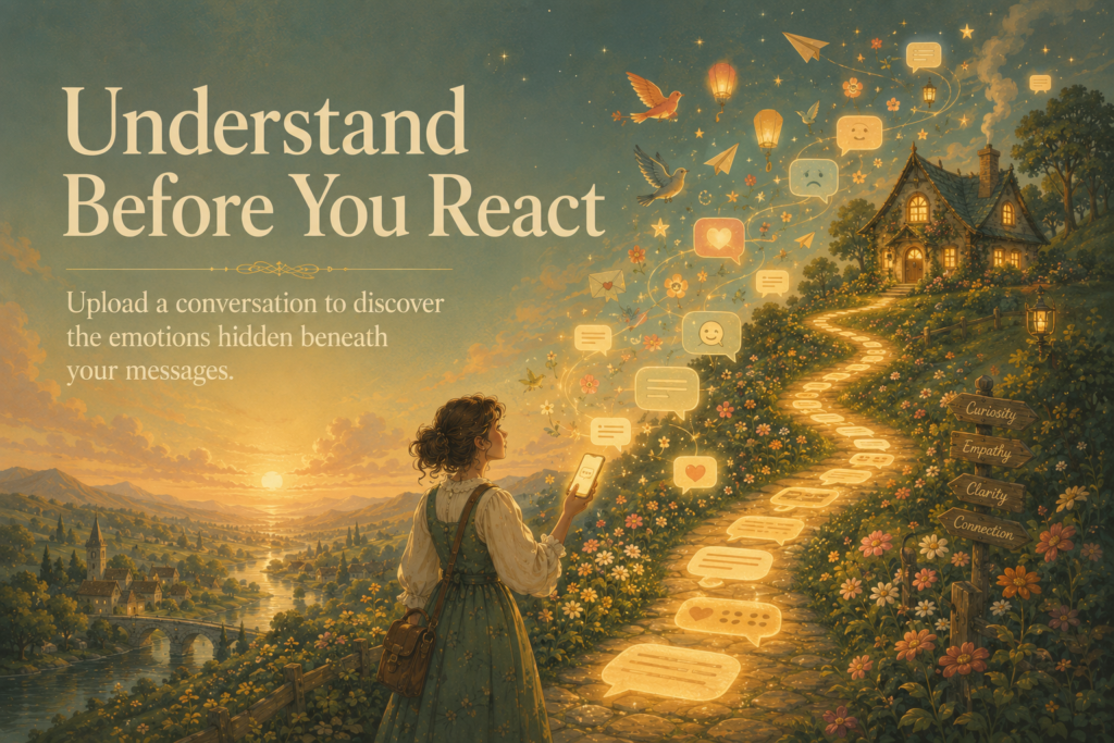 Understand first Before You React