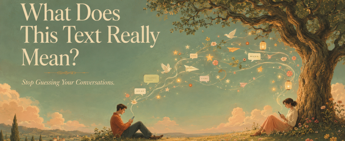 What Does This Text Really Mean? Stop Guessing Your Conversations.